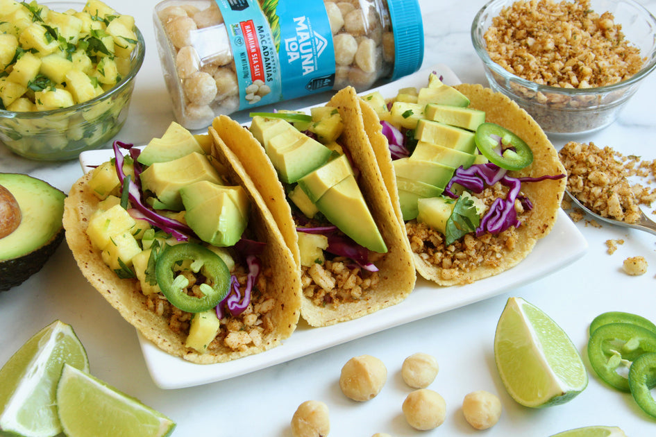 Meatless Mac Nut Tacos
&ndash; Tagged ""&ndash; Hawaiian Host X Mauna Loa