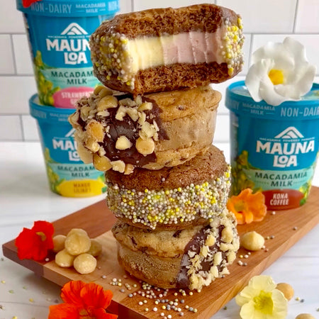 Ānuenue Ice Cream Sandwiches