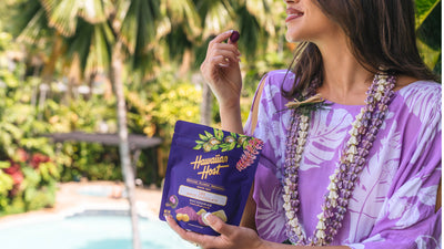 Purple Perfection! Hawaiian Host Introduces New Ube White Chocolate Macadamias