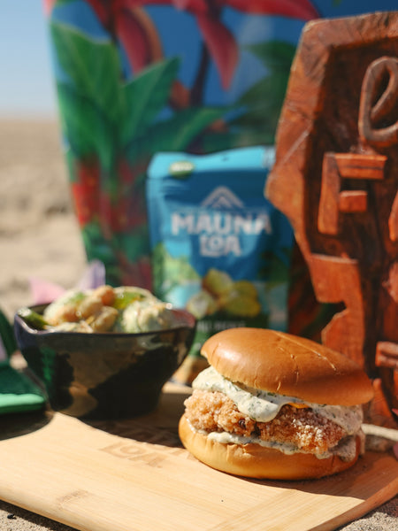 Fatty Mart × Mauna Loa — MacFatty Fish Sandwich