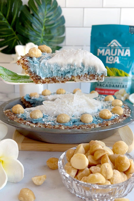 Tropical Ocean Macadamia Coconut Cream Pie