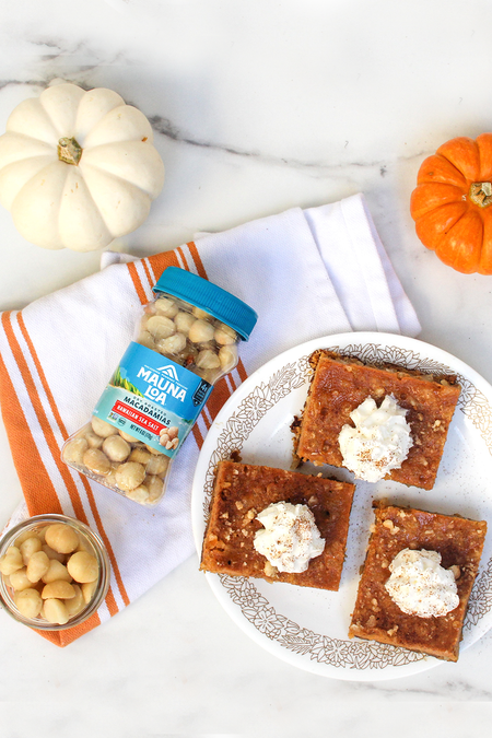 Mauna Loa Macadamia Pumpkin Bars