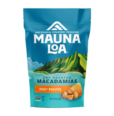 Flavored Macadamias - Honey Roasted Medium Bag - Hawaiian Host X Mauna Loa