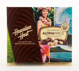 AlohaMacs Milk Chocolate Square Box