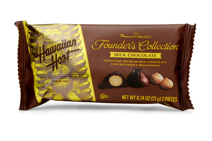 Founder's Collection Milk Chocolate 2-Piece - Hawaiian Host X Mauna Loa