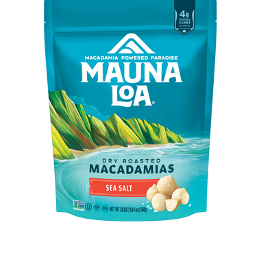 Flavored Macadamias - Sea Salt Large Bag