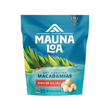 Flavored Macadamias - Hawaiian Sea Salt Large Bag - Hawaiian Host X Mauna Loa