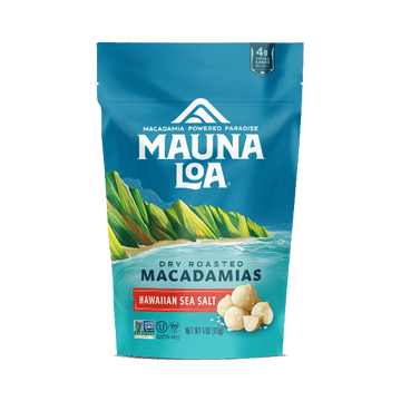 Flavored Macadamias - Hawaiian Sea Salt Bag - Hawaiian Host X Mauna Loa