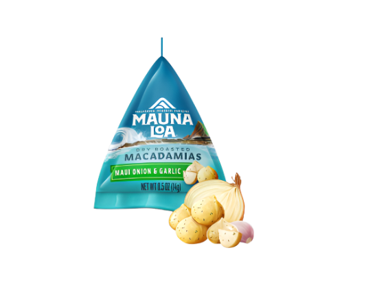 Flavored Macadamias - Maui Onion and Garlic Mini Mauna Gallery Fullscreen Image