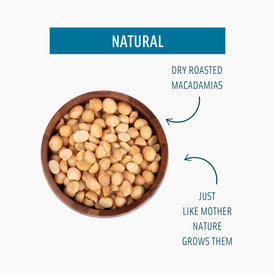 Flavored Macadamias - Unsalted Small Bag