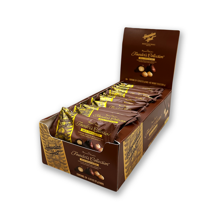 Founder's Collection Milk Chocolate 2-Piece - Hawaiian Host X Mauna Loa